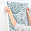 Avian Fountain Toile Wallpaper Roll-316777134