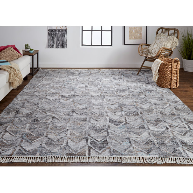 Ana Geometric Indoor / Outdoor Rug, Rectangle 5' x 8'