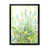 Impression noire sur toile encadrée sélectionné