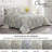 Pre-Washed Purple/Green/White Microfiber Reversible Quilt Set-1006060079