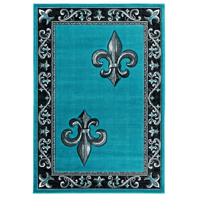 Goines Synthetic Indoor Rug