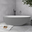 Baignoire de trempage autoportante 71 "avec drain escamotable et trop-plein 71" L x 35 ", certifiée Cupc-86655703