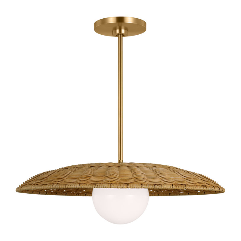 Carlisa 1 - Light Pendant, 6.38" H x 21.63" W x 21.63" D