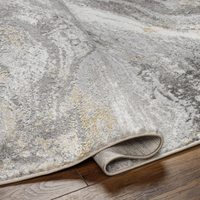 Eloda Abstract Indoor Rug, Rectangle 9'2" x 12'