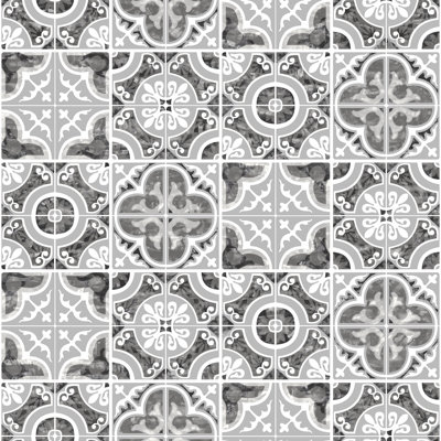 Iyanna Mosaic 10m x 53cm Wallpaper Roll