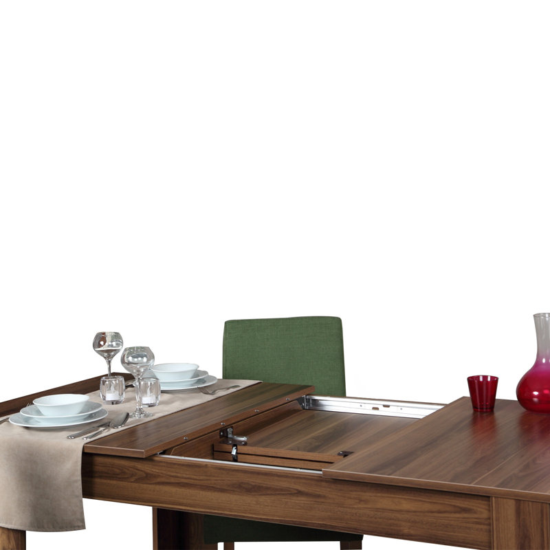 Eastan Extendable Dining Table, Brown