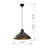 Adjustable Height Metal Body Single Pendant