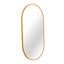 Miroir ovale mural en métal-1667419003