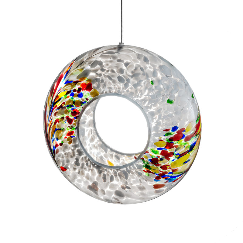 Hanging Bird Feeder - Green, Red