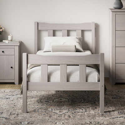 Throop Solid Wood Bed