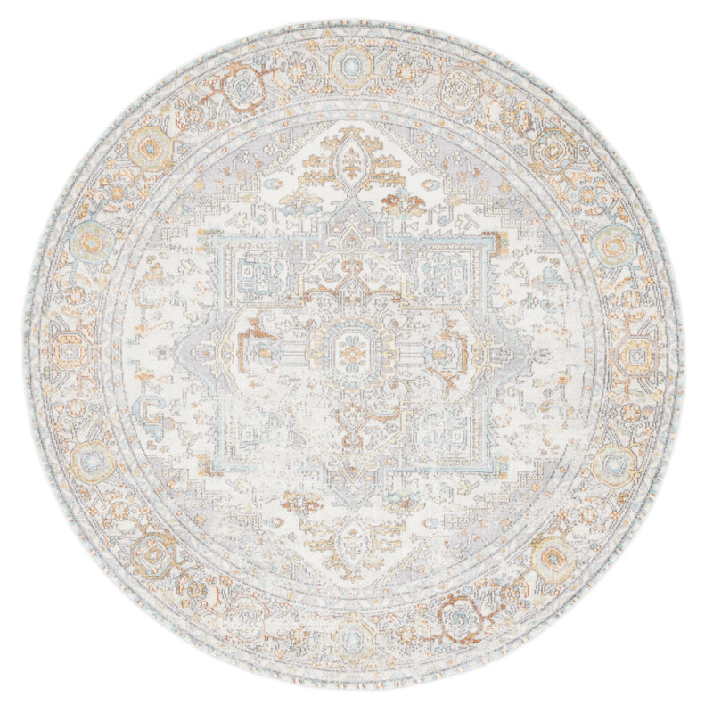 Tapis oriental performance Emelun, Rond 6 pi 7 po