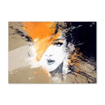 Portrait Of A Woman - Wrapped Canvas Print