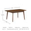 Table de salle à manger rectangulaire Jameila