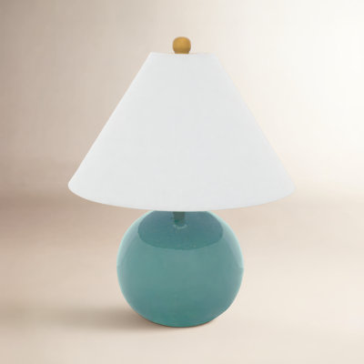Blue Ceramic Table Lamp