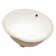 Wenty 16'' White Ceramic Circular Bathroom Sink