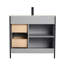 Meuble-lavabo autoportant 36 po avec lavabo Chriselda-584809144-584809146