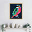 «Patchwork Perfection Bird» par Mauriello, reproduction d'art sur toile encadrée-1528195879