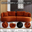 Canapé modulaire confortable avec fabrication robuste, coussins moelleux et agencement flexible pour la vie moderne