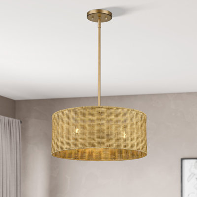 Lustre suspendu 3 lumières Weavington