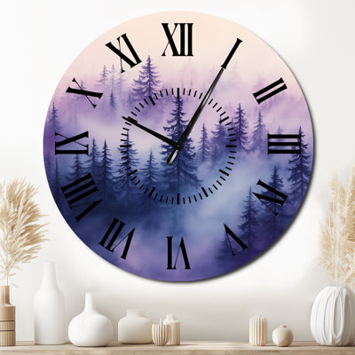 Horloge murale Misty