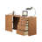 Solid Wood Writing Desk