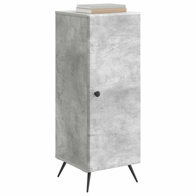 33cm Sideboard, Concrete Grey