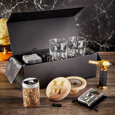 Oakmont Personalized 6 PC Luxury Coffee Mug Gift Set Home Wet Bar Customize: Yes