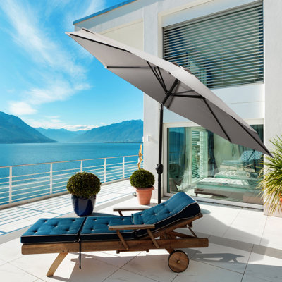 Midwest 295cm Tilt Market Parasol