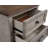 Mirabeau 2 - Drawer Solid Wood Nightstand in Creme