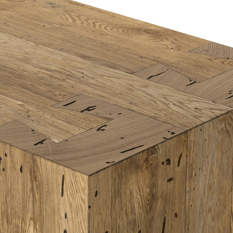 Abaso 6 - Drawer Dresser, Rustic Wormwood Oak
