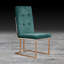 Chaise d'appoint en velours Denholme-1285080370-1285080369