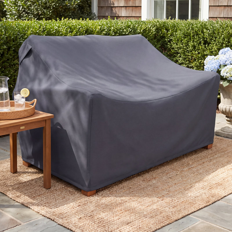 Summerton 54.25'' Wide Rectangle Teak Loveseat Cover