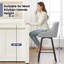 Swivel Counter Stool with Metal Frame-1836565646