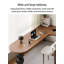 Bureau de coin moderne en L en pin massif