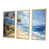 Toile naturelle avec cadre flottant