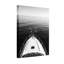 Bateau à la mode, gens de l'océan, horizon, noir, blanc, ciel, eau-396019254