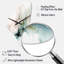 Horloge murale Liu Green and Cream Essence Of Modernity III - Marble-1228077389