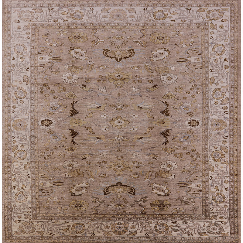 Halvorson Oriental Indoor Rug, Square 5'