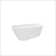 67'' Acrylic Freestanding Soaking Bathtub With Integrated Slotted Overflow And Brushed Nickel Toe-Tap Drain, Cupc C Ertified