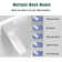 Modern Smart Toilet with Bidet, Auto Open/Close, Foot Sensor, LED Display, Warm Water & Dryer