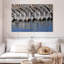 Crowle Zebras buvant de l'eau-111833779