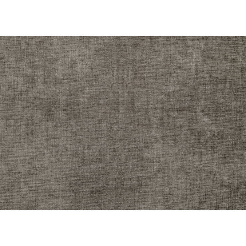 Rectangle contemporain en chenille foncée, structure en contreplaqué, ressorts en mousse haute densité au-dessus des poches, largeur de 34 po, profondeur de 26 po, hauteur de 20,5 po, pour un espace de vie avec allure et fonctionnalité modernes, chenille