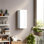 Maximisez votre espace mural: armoire murale en bois massif de 15 po en blanc avec 2 tablettes réglables - la solution de rangement idéale pour les cuisines, les salles de bain, les salles de lavage et les garages (l 15 po x H 30 po x P 12 po), armoire
