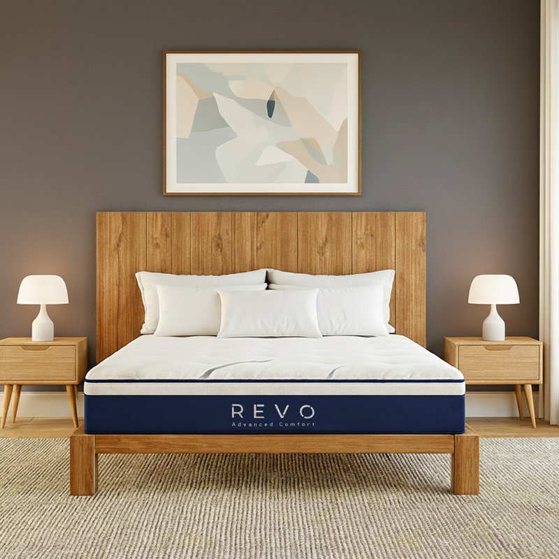 Matelas hybride Revo, Très grand californien, 12"