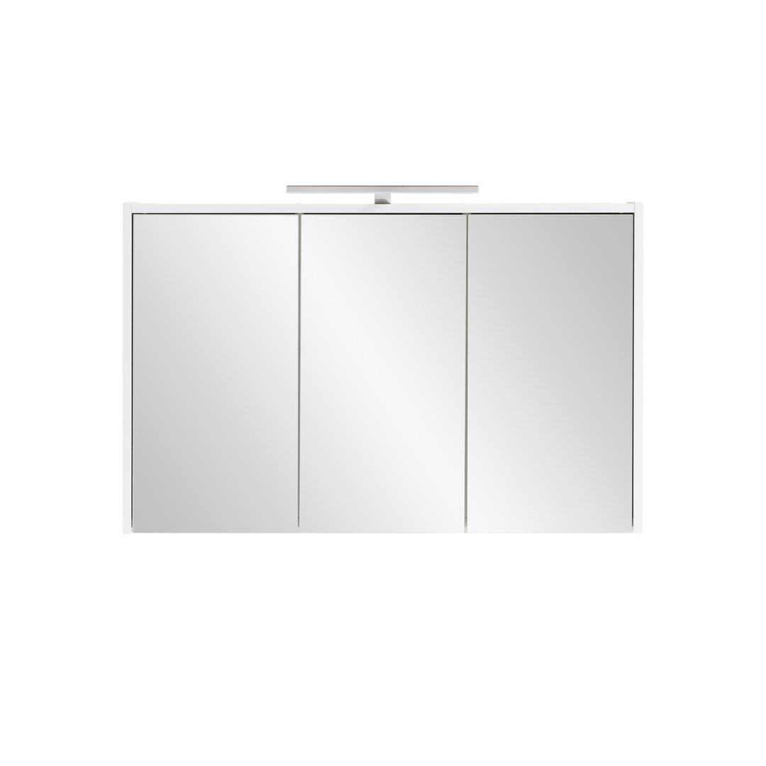 94 cm x 60 cm Spiegelschrank Burkleigh mit Beleuchtung