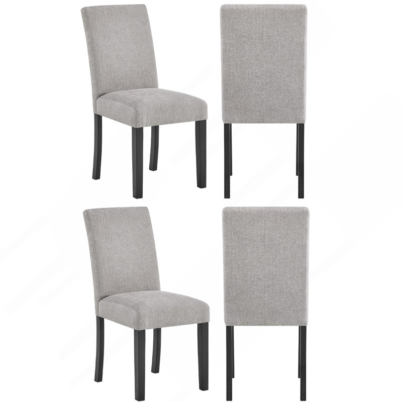 Ensemble de chaises de salle à manger 4 pièces 4 pièces Parson