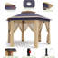 Tente de pavillon escamotable 13x13-112658398