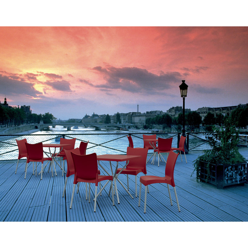 Chaise d'appoint Goguen, Rouge