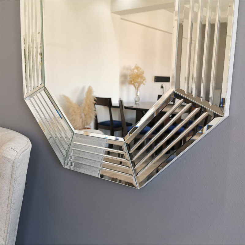 Ensemble de 2 miroirs Romeville, Argent