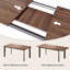 Extendable Metal Base Dining Table-904740274
